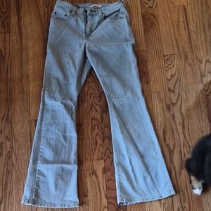 Levis Light Blue  Striped Denim Jeans